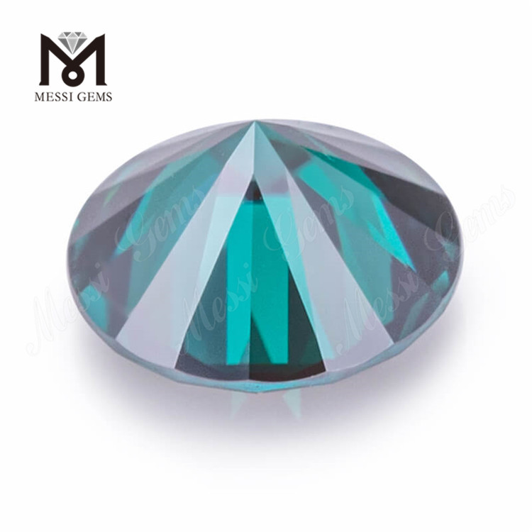 1-3ct Moissanite Diamond Prix de gros Teal Moissanite