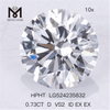 0.73CT D VS2 ID EX EX HPHT prix d\'usine de diamant fabriqué par l\'homme