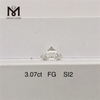 3.07ct FG SI2 forme ronde en vrac 3 carats diamant cultivé en laboratoire prix usine 