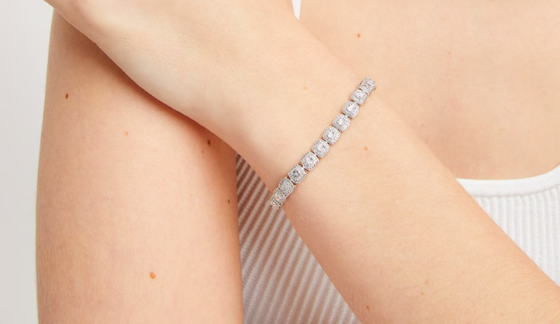 bracelets de diamant de laboratoire