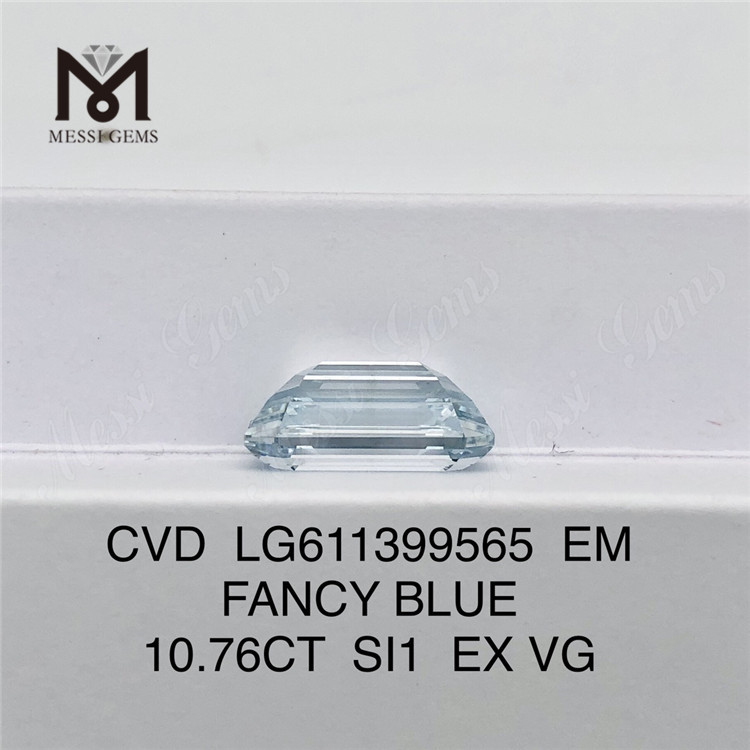 10.76CT SI1 EM FANCY BLUE diamant cultivé en laboratoire CVD LG611399565 