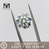 3.01CT F VS1 3ct diamants cvd Superbe beauté à vendre 丨 Messigems LG608374177 