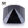 Émeraude/coupe ronde couleur noire prix de gros Moissanite synthétique