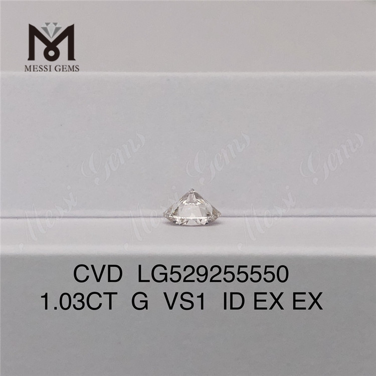 1.03CT G VS1 Vente de diamants de laboratoire en vrac ID EX EX Diamants cultivés en laboratoire en gros 