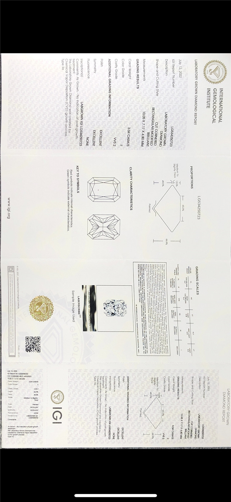 diamants de laboratoire fabriqués par l'homme