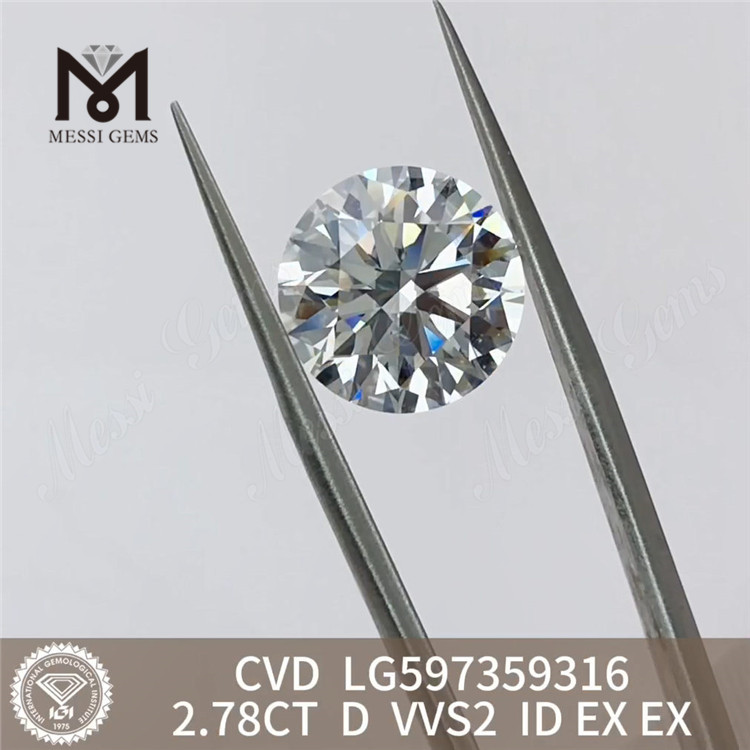 Liste de prix des diamants cvd 2.78CT D VVS2 ID EX EX LG597359316 