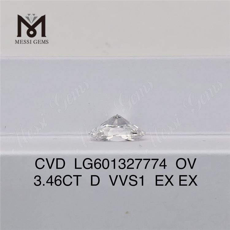3.46CT D VVS1 ov cvd diamant en ligne LG601327774 