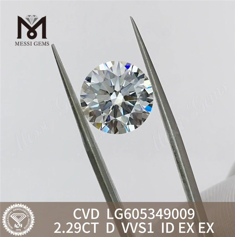 2.29CT D VVS1 igi diamant cvd Achats en gros 丨 Messigems LG605349009