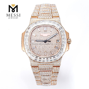 Montre Iced Out Moissanite Luxe et Brillance MSA-582