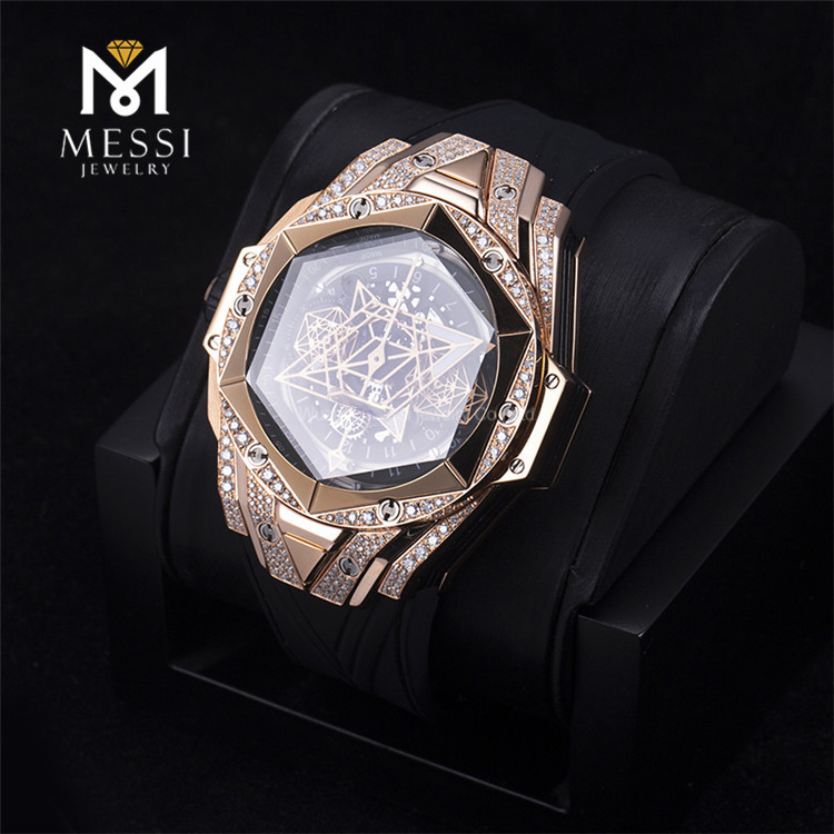 montre diamant moissanite