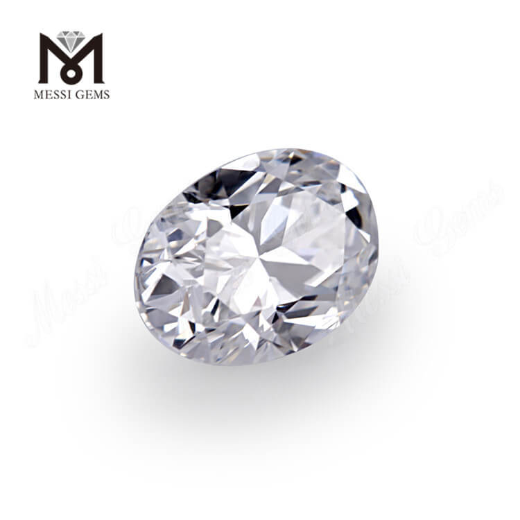 OVAL D VS2 excellente coupe 0,415 carat diamant synthétique prix par carat