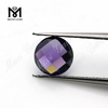 Améthyste synthétique ronde briol 9 mm pierre précieuse de zircone cubique en vrac