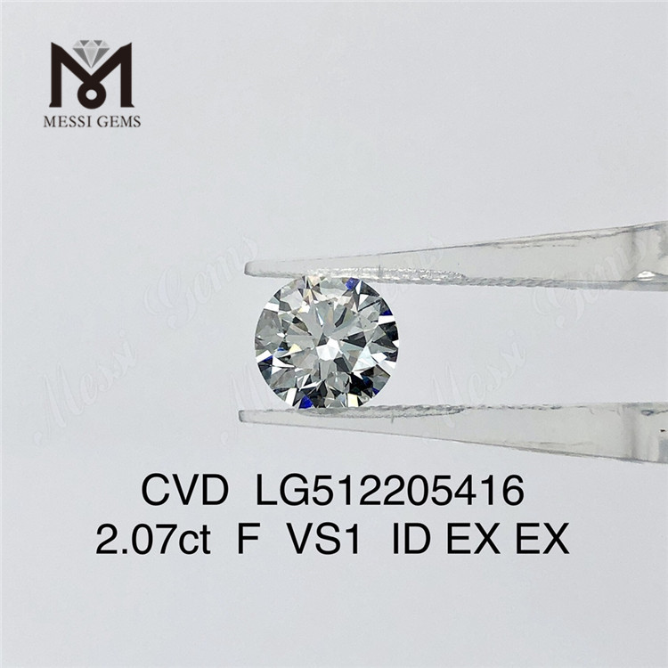 2ct rd diamants synthétiques