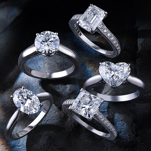 Les bijoux en argent avec diamant de laboratoire peuvent être un vendeur chaud