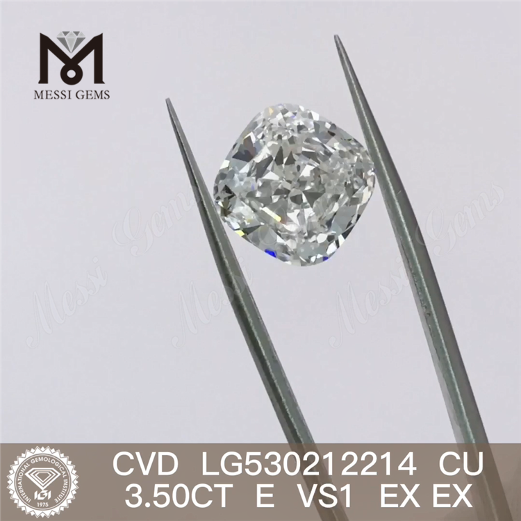 3.50CT E cu blanc lâche laboratoire diamant vs1 3ct cvd diamant en gros en vente