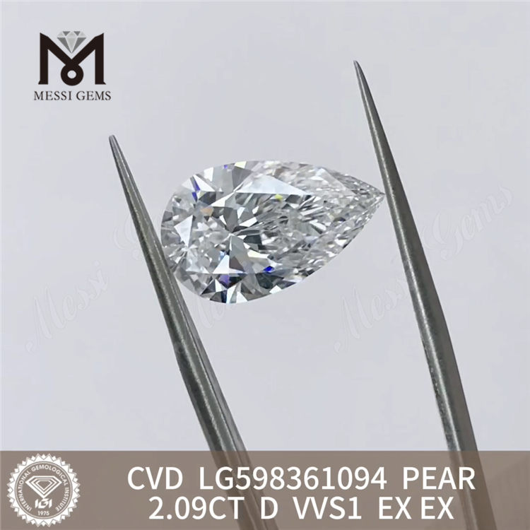 2.09CT D VVS1 EX EX PS CVD Diamant en vrac LG598361094 