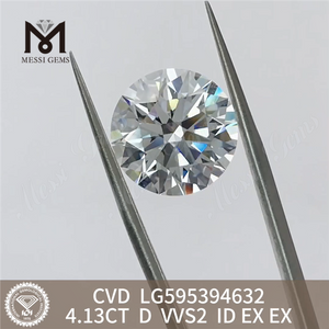 4.13CT D VVS2 ID EX EX 4ct CVD Diamant en ligne LG595394632