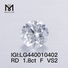 1,8 carat F VS2 3EX Diamants ronds cultivés en laboratoire en ligne