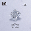 1,54 carat G VS2 laboratoire créé diamant taille princesse VG