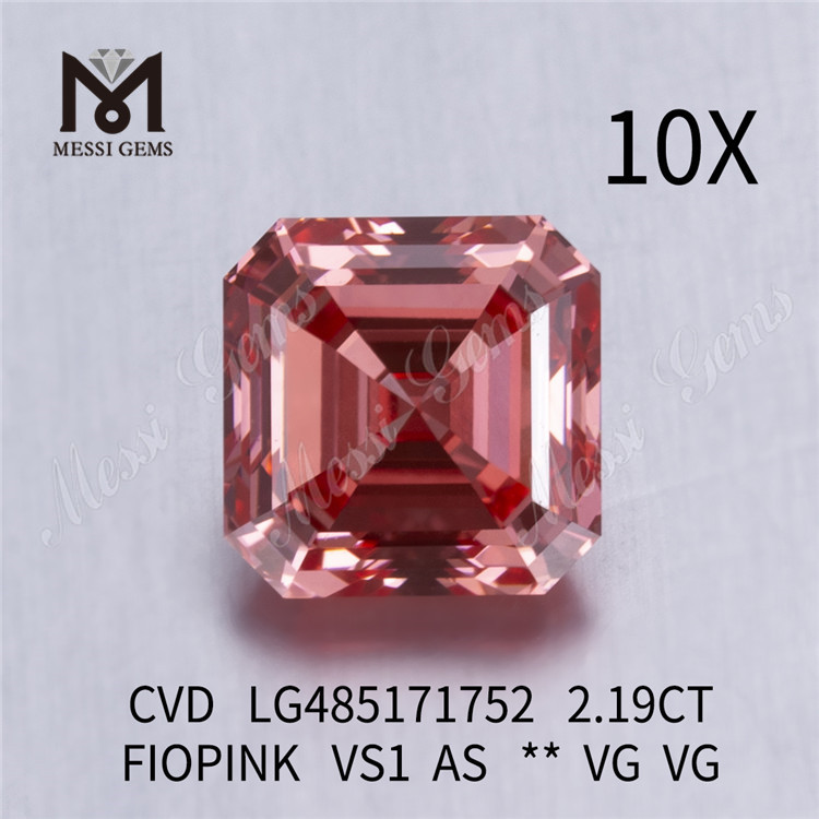 2.19CT FIOPINK VS1 AS VG VG diamant de laboratoire en gros CVD LG485171752