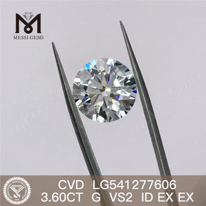 3.6CT G vs2 diamant de laboratoire en vrac RD Cut diamants cvd prix de gros
