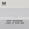 1.09CT D VVS2 3EX HPHT GIA le laboratoire de diamant 6224033381丨Messigems 