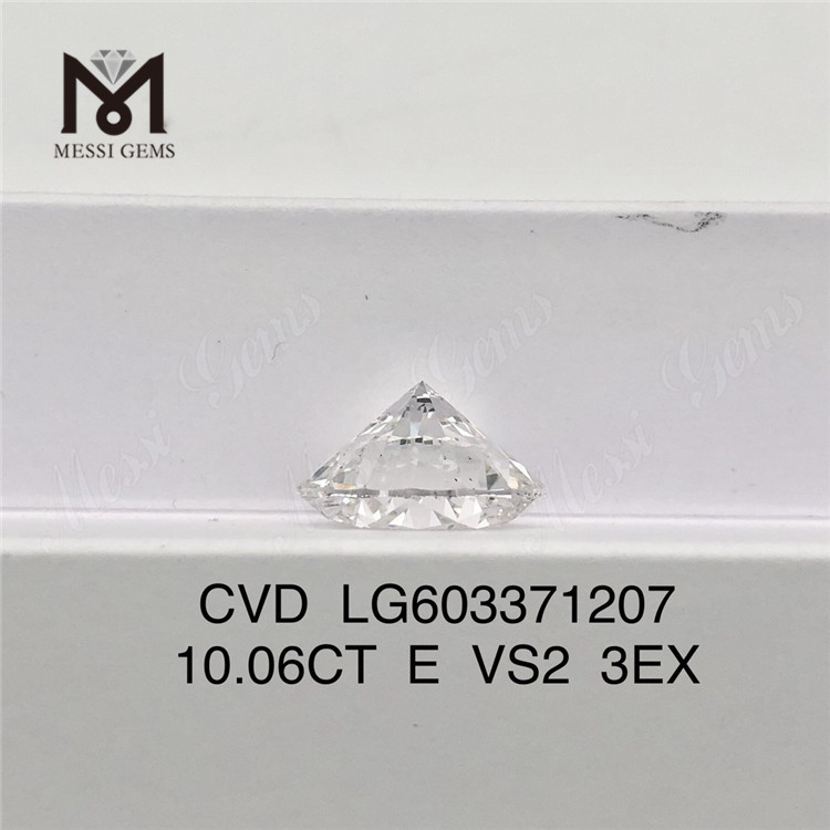 10.06CT E VS2 3EX Nouveau laboratoire créé des diamants 丨 Messigems CVD LG603371207