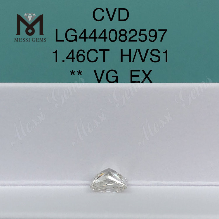 1,46 carat H VS1 SQ diamant de laboratoire igi VG IGI