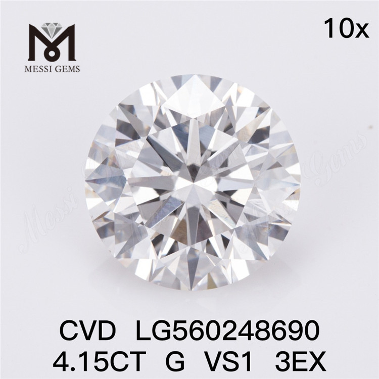 4.15CT G VS1 3EX CVD diamant de laboratoire IGI