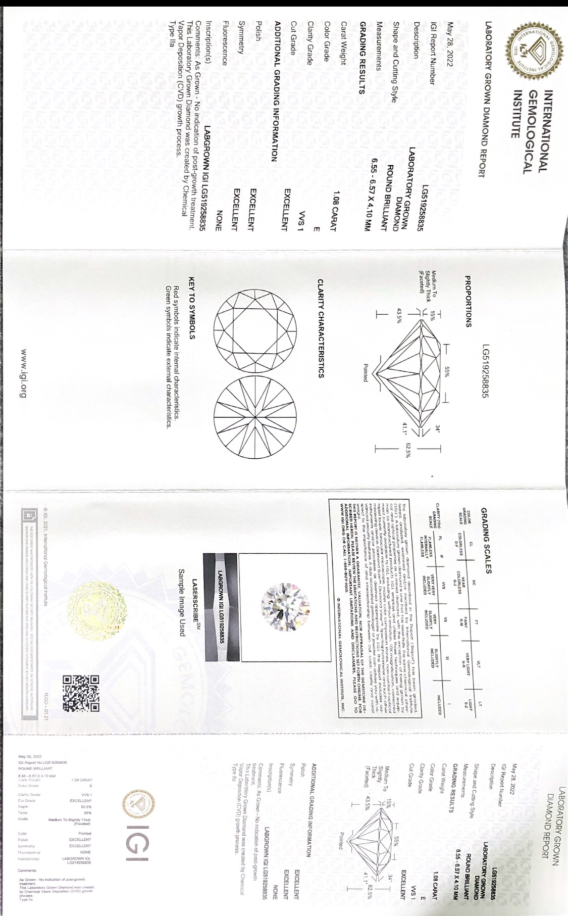 meilleure vente de diamants de laboratoire en vrac