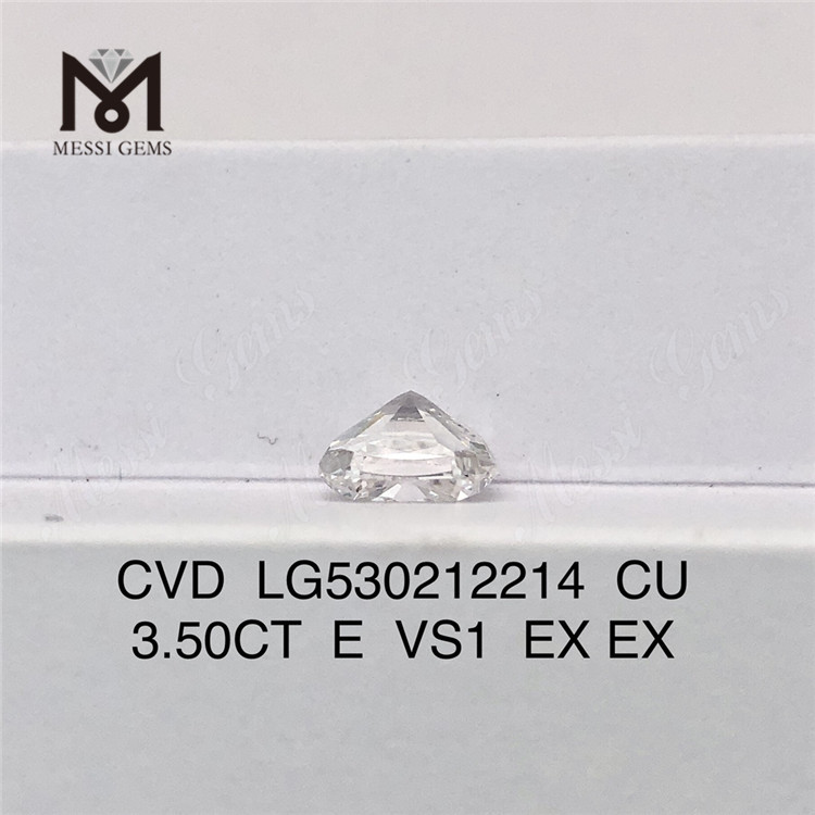 3.50CT E cu blanc lâche laboratoire diamant vs1 3ct cvd diamant en gros en vente