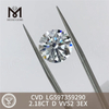 2.18CT D VVS2 3EX Prix du diamant cultivé en laboratoire Vvs Cvd éblouissant LG597359290 