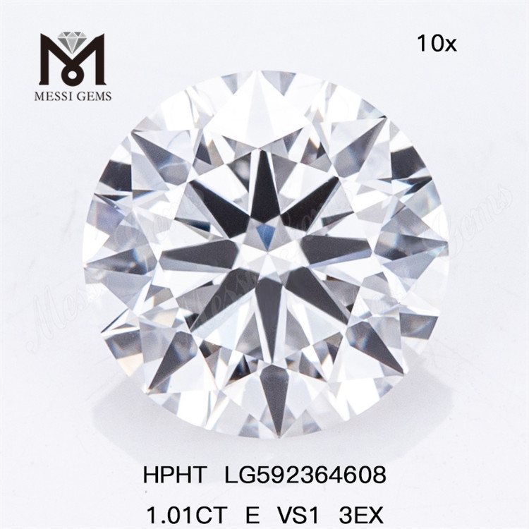 1.01CT E VS1 3EX 1 Carat Diamants HPHT LG592364608 