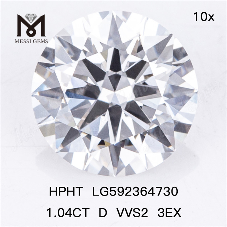 1.04CT D VVS2 3EX vvs diamants hthp HPHT LG592364730