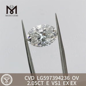 2.05CT E VS1 LG597394236 Diamant cvd OV de haute qualité à des prix abordables