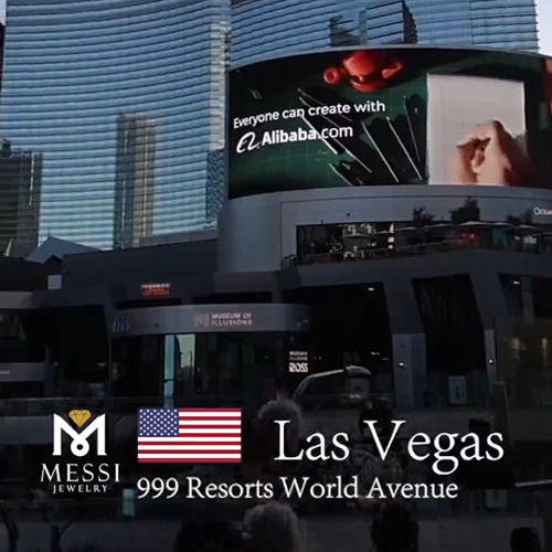 Spectacles Messijewelry à Las Vegas en septembre 2023
