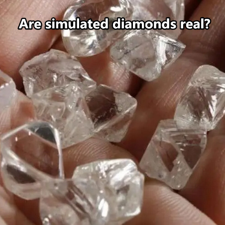 Les diamants simulés sont-ils réels ?