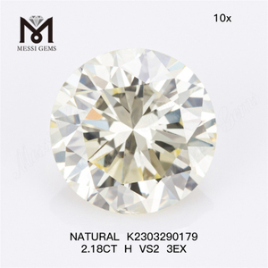 2.18CT H VS2 3EX Achetez de vrais diamants naturels K2303290179 en ligne Libérez l'élégance 丨 Messigems