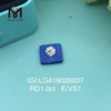 Diamant de laboratoire 1 carat E/VS1 EX VG 