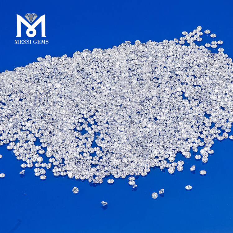 0.7mm -1.0mm G Couleur VS - SI Diamant Blanc Synthétique Prix Par Carat CVD HPHT Lab Grown Melee Diamond