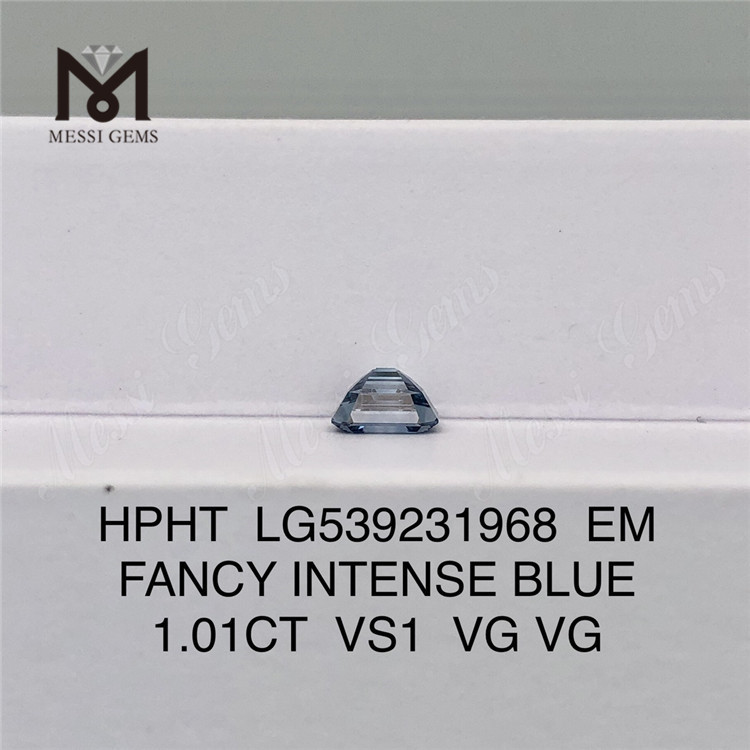  1.01CT FANCY INTENSE BLUE VS1 VG VG EM diamant de laboratoire HPHT LG539231968