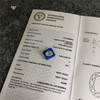 3.08ct F VS1 VG VG OVAL diamant synthétique cvd certificat IGI de haute qualité