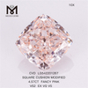 4.57ct fantaisie diamant rose cultivé en laboratoire SQ cvd diamant fabriqué par l\'homme en vente