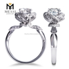 Bague en or blanc 14K Fashion Designer Diamond Rings Gift Jewerly