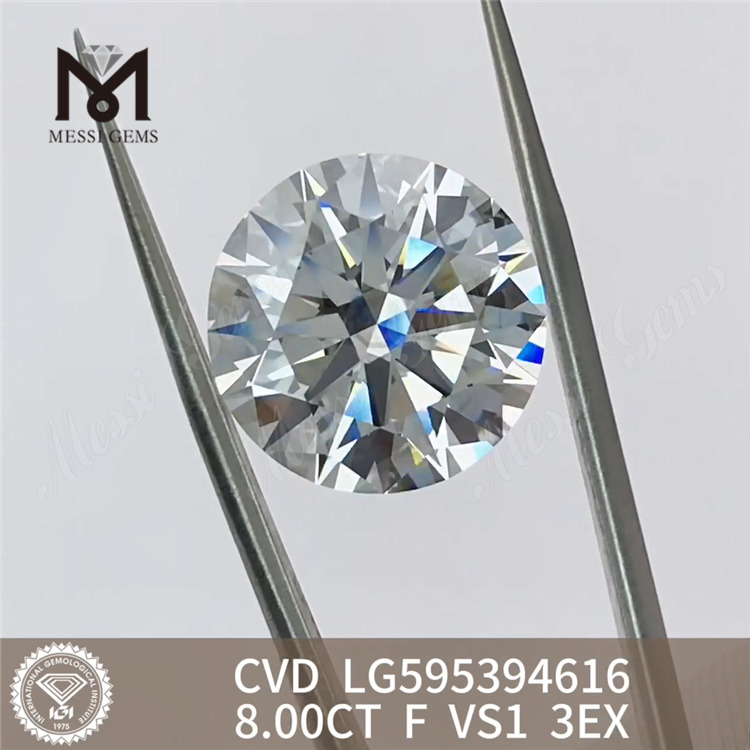 Diamant CVD 8 carats F VS1 3EX Diamant synthétique LG595394616