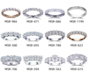 Bagues de fiançailles en diamants de culture PT950 6,2 G, beauté éthique pour toute une vie