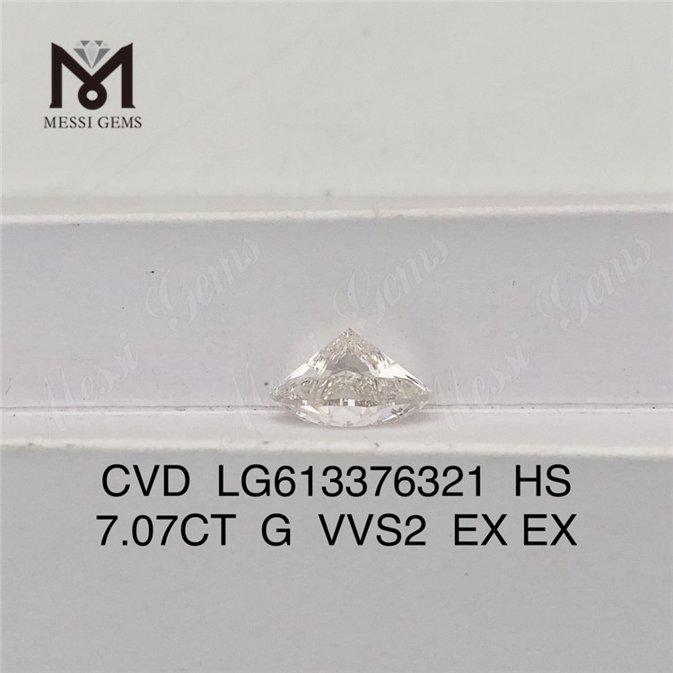 Diamants de laboratoire 7ct HS de la meilleure qualité CVD LG613376321丨Messigems