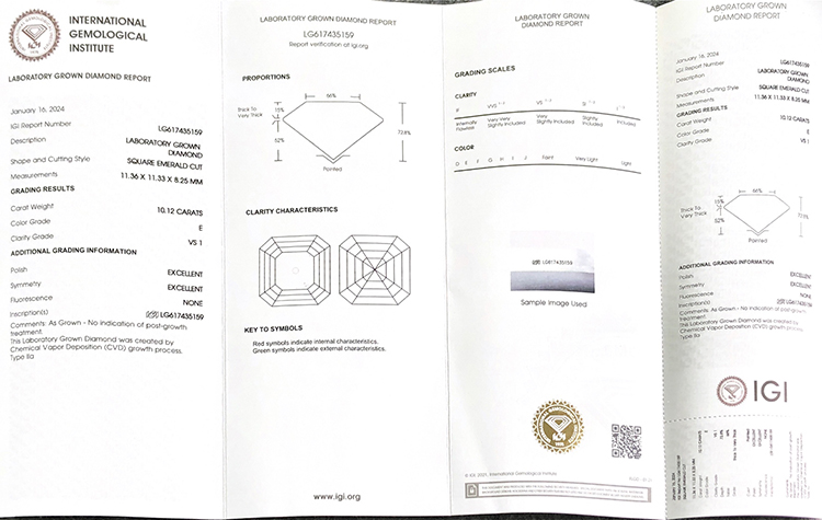 acheter cvd diamant igi