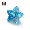 Pierres de zircone cubique en forme d\'étoile marine aqua 3*3-12*12mm CZ pierres précieuses en vrac