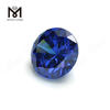 Forme ronde de haute qualité 8.0mm bleu topaze CZ prix de la pierre de zircone cubique